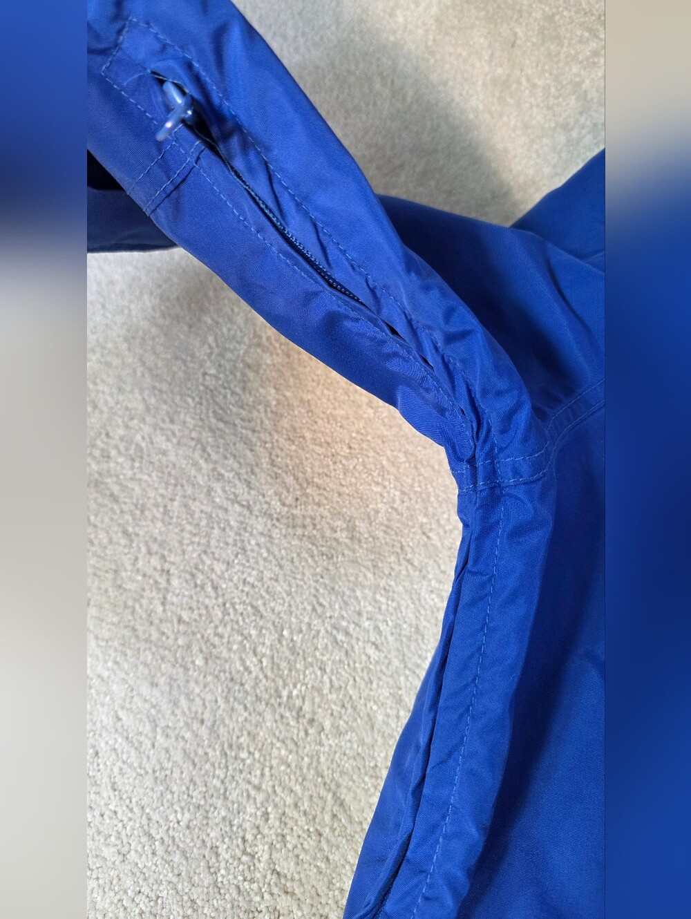 Vintage 90's Columbia Adirondack Windbreaker Blue Pullover Gorpcore Mens M - Picture 8 of 16